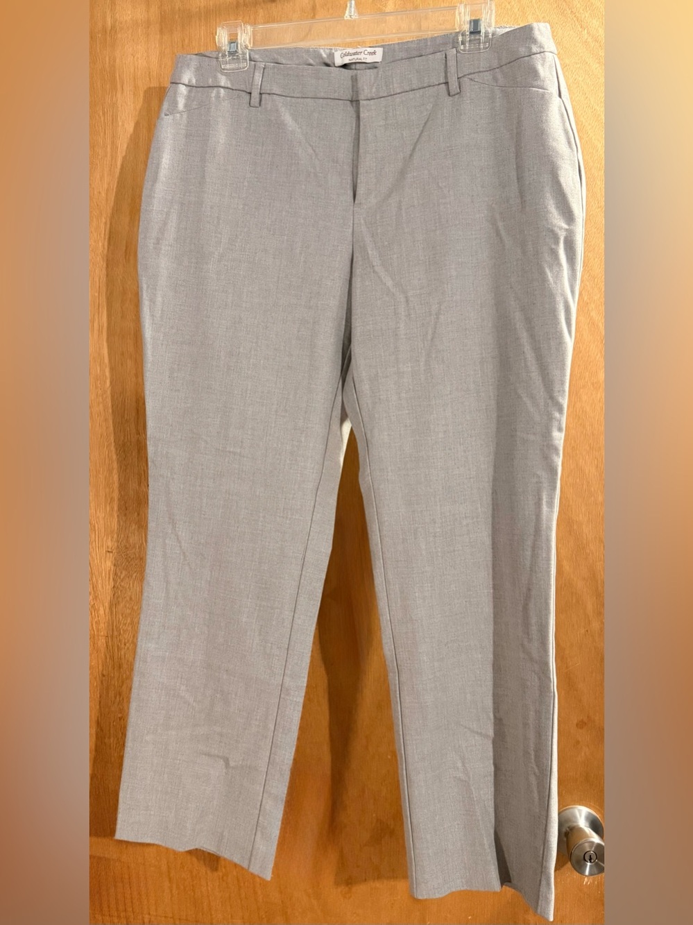 Coldwater Creek Light Gray Women's Dress Pants
